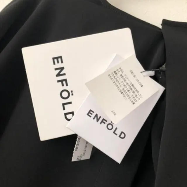 ENFOLD ブラウス トップス 黒 38 ENFOLD ブラウス トップス 黒 38