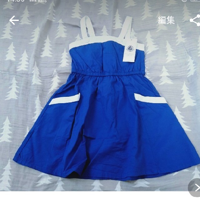 PETIT BATEAU(プチバトー)の専用○PETITBATEAU ワンピース キッズ/ベビー/マタニティのキッズ服女の子用(90cm~)(ワンピース)の商品写真