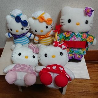 ❤️HELLO KITTY × マクドナルド レトロぬいぐるみ4体セット No.1