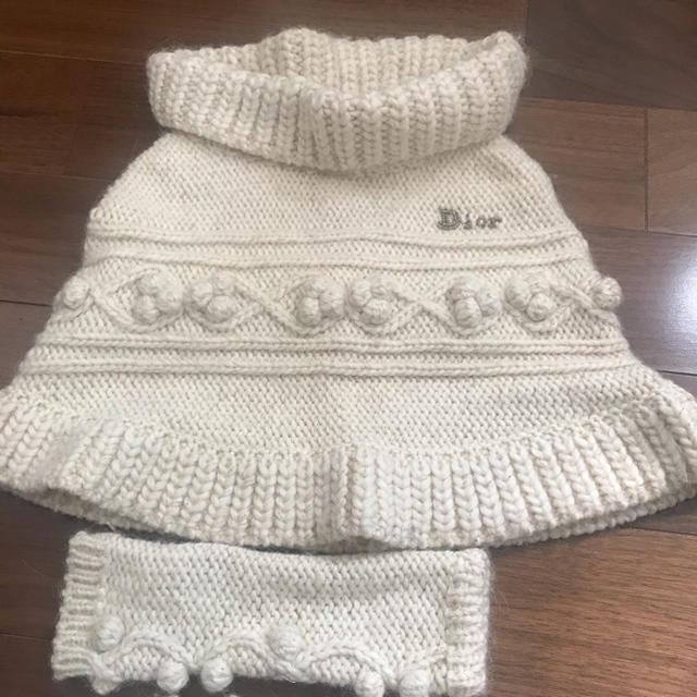 baby Dior(ベビーディオール)のディオール　ボレロ　手袋　美品　6歳 キッズ/ベビー/マタニティのキッズ服女の子用(90cm~)(カーディガン)の商品写真