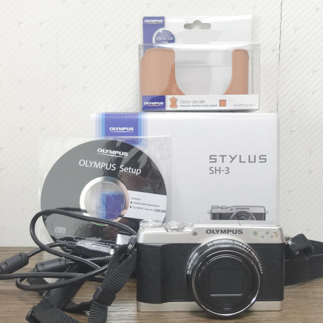 OLYMPUS オリンパス SH SH-3 SILVER