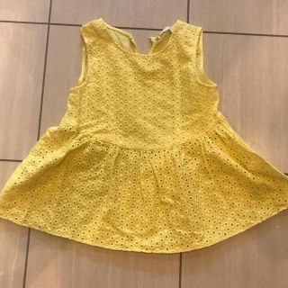 ザラ(ZARA)のザラ　タンクブラウス　レース　140(ブラウス)