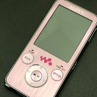 ウォークマン(WALKMAN)のウォークマン NW-S738F 8GB ピンク(ポータブルプレーヤー)