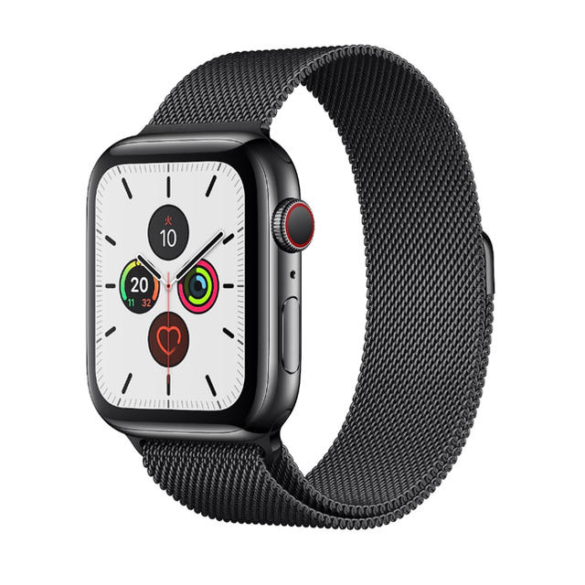 Apple Watch series5  44ミリ　セルラー　スペースブラック腕時計(デジタル)