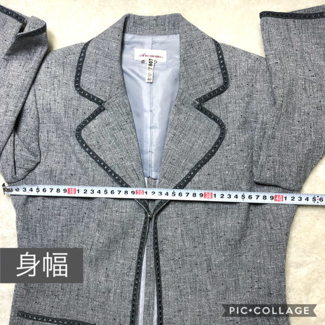 正規品人気SALE サイズ7号刺繍の綺麗なグレーのフォーマル感のあるスーツの通販 by はりね's shop｜ラクマ