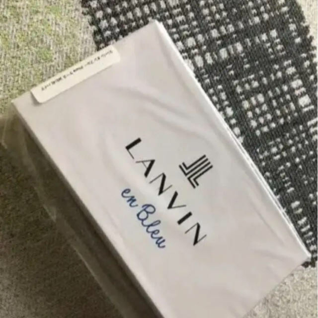 LANVIN en Bleu(ランバンオンブルー)のLANVIN Nen Bleu iPhone7.8専用カバー スマホ/家電/カメラのスマホアクセサリー(iPhoneケース)の商品写真