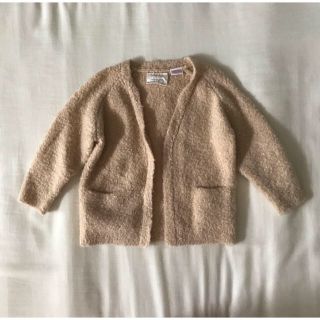 ザラキッズ(ZARA KIDS)のZARABaby  ニット　カーディガン　80(カーディガン/ボレロ)