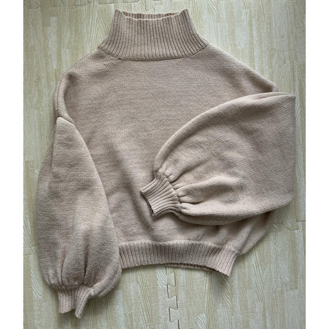 rienda(リエンダ)のrienda MN Tuck Shoulder Knit Top レディースのトップス(ニット/セーター)の商品写真