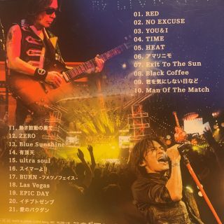 B'z　Blu-ray　Epicnight