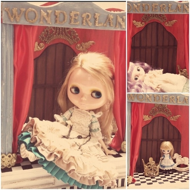 SOLD◆WONDER LAND◆シアターボックス型ドールハウス