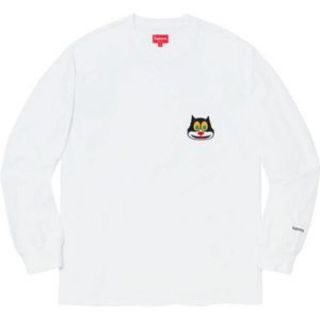 シュプリーム(Supreme)の今だけ！Supreme ロンT cat  サイズS(Tシャツ/カットソー(七分/長袖))