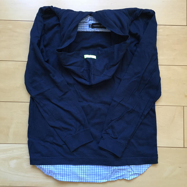 bluecross(ブルークロス)のブルークロスのフード付Tシャツ　Mサイズ　美品♫ キッズ/ベビー/マタニティのキッズ服男の子用(90cm~)(その他)の商品写真