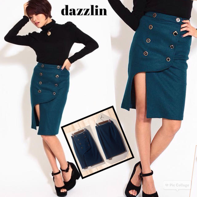 dazzlin(ダズリン)のdazzlinミドルタイトスカート レディースのスカート(ひざ丈スカート)の商品写真