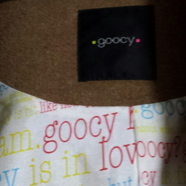 goocy(グースィー)のgoocy コート レディースのジャケット/アウター(ポンチョ)の商品写真