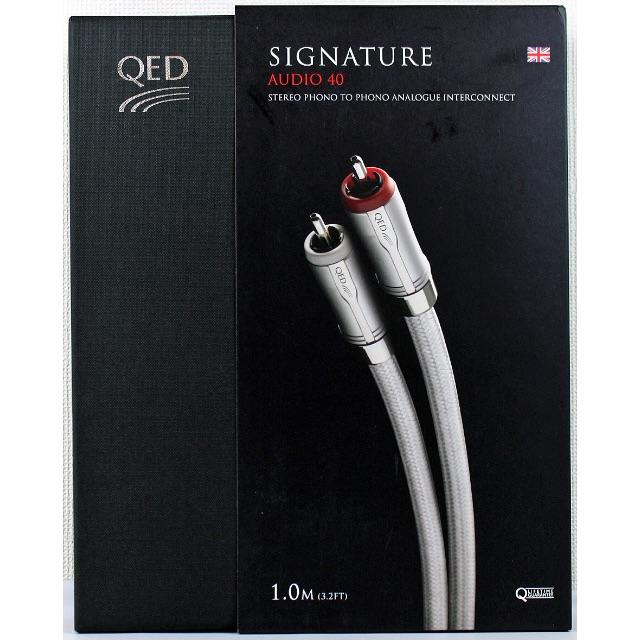 QED Signature シグネイチャー Audio 40 RCA オーディオ