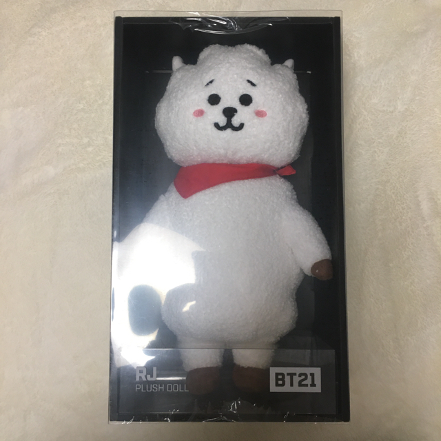 防弾少年団(BTS)(ボウダンショウネンダン)のBT21〇ﾟRJ スタンディングドール エンタメ/ホビーのタレントグッズ(アイドルグッズ)の商品写真