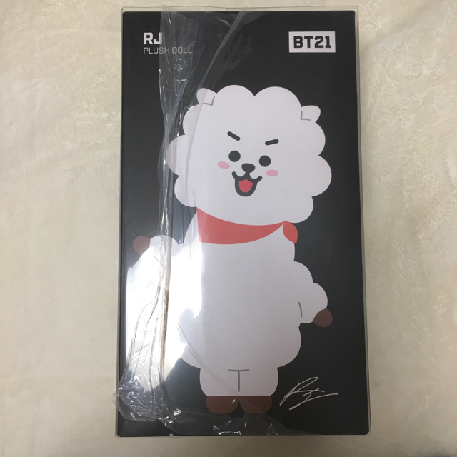 防弾少年団(BTS)(ボウダンショウネンダン)のBT21〇ﾟRJ スタンディングドール エンタメ/ホビーのタレントグッズ(アイドルグッズ)の商品写真