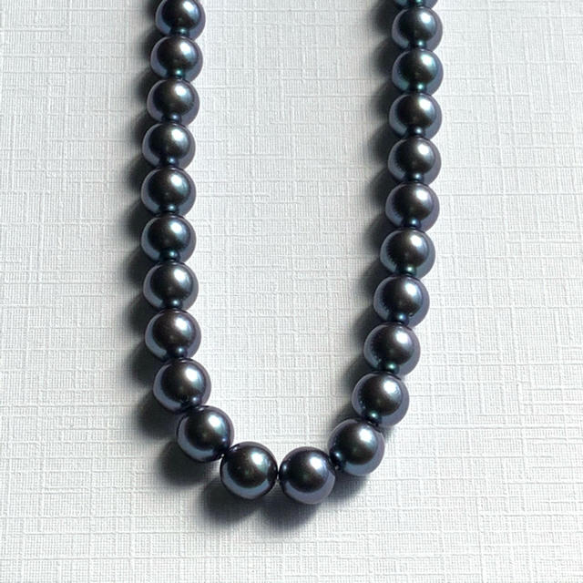 あこや真珠 ブラックパール ネックレスの通販 by フェリパ ☺︎｜ラクマ