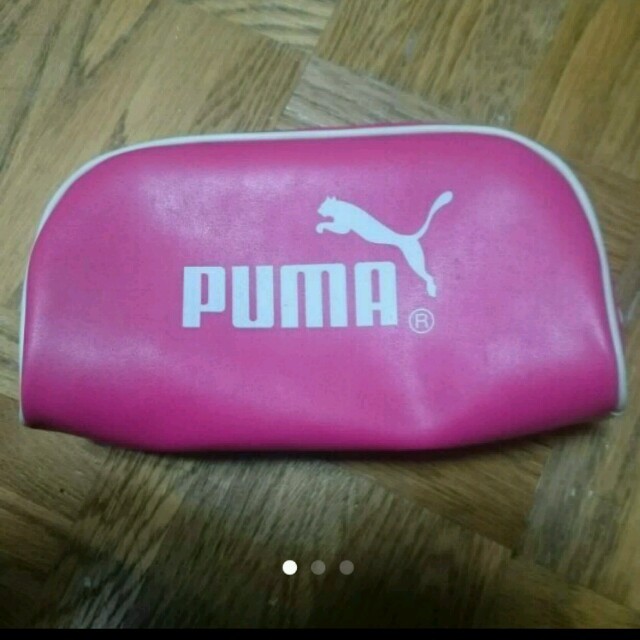 PUMA(プーマ)のpuma プーマ ポーチ 筆箱 ピンク エンタメ/ホビーのコレクション(その他)の商品写真