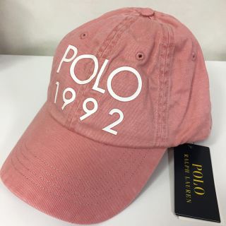 ポロラルフローレン(POLO RALPH LAUREN)の新品タグ付き ポロ ラルフローレン 1992 90s キャップ(キャップ)