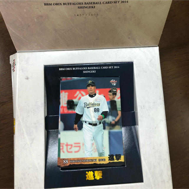 オリックス・バファローズ(オリックスバファローズ)のオリックスバッファローズ　ベースボールカード スポーツ/アウトドアの野球(記念品/関連グッズ)の商品写真