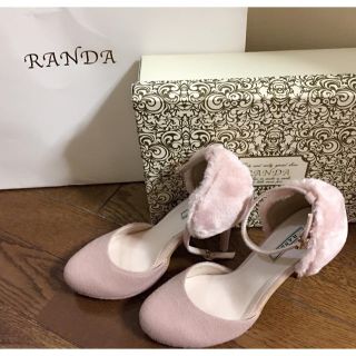 ランダ(RANDA)のRANDA👠ファー付きパンプス👠(ハイヒール/パンプス)