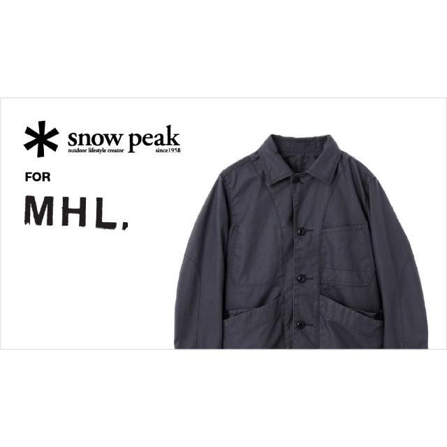 MHL. × snow peak  TAKIBI Jacket