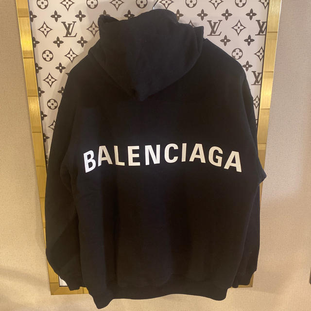 とっておきし福袋 Balenciaga 【お得】バレンシアガ　フーディ　ブラック&ホワイト　2点セット - パーカー