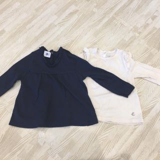 プチバトー(PETIT BATEAU)のプチバトー 長袖 トップス(シャツ/カットソー)