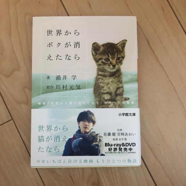 世界からボクが消えたなら 映画「世界から猫が消えたなら」キャベツの物語 エンタメ/ホビーの本(文学/小説)の商品写真