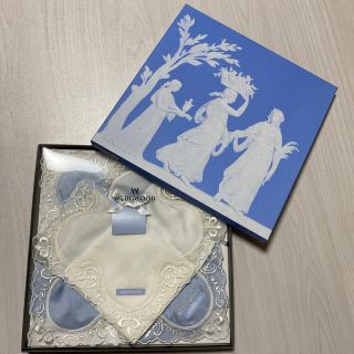 ウェッジウッド(WEDGWOOD)のWEDGWOOD♡ハンカチ2枚　お箱付き♪(ハンカチ)