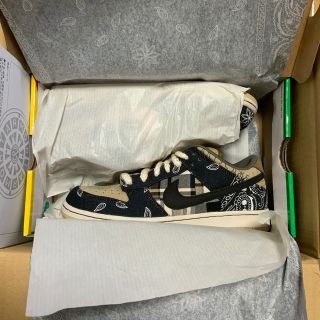 ナイキ(NIKE)のNike SB Dunk Low Travis Scott 27cm(スニーカー)