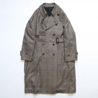 サンシー(SUNSEA)のstein LAY OVERSIZED OVERLAP COAT 19AW (トレンチコート)