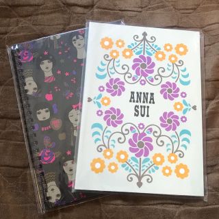 アナスイ(ANNA SUI)のANNA SUI ノベルティノート2冊セット(ノート/メモ帳/ふせん)