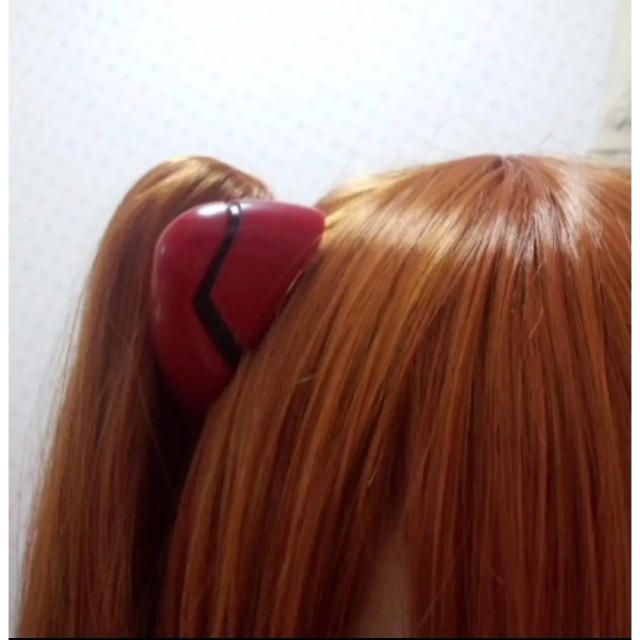 エヴァ インターフェイス アスカ 綾波 レイ 髪飾り 赤 白 ヘッドセットの通販 By てん S Shop ラクマ
