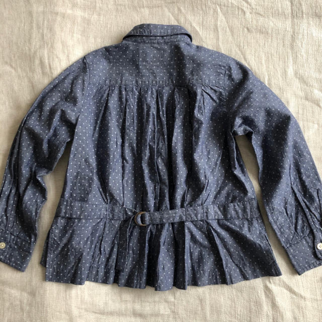 FITH(フィス)のドット ブラウス　120cm キッズ/ベビー/マタニティのキッズ服女の子用(90cm~)(ブラウス)の商品写真