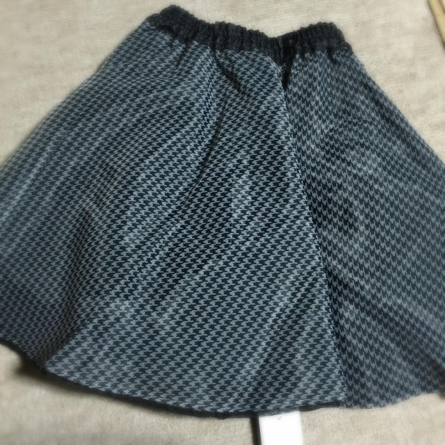 WEGO(ウィゴー)のオーガンジー千鳥柄スカート レディースのスカート(ひざ丈スカート)の商品写真