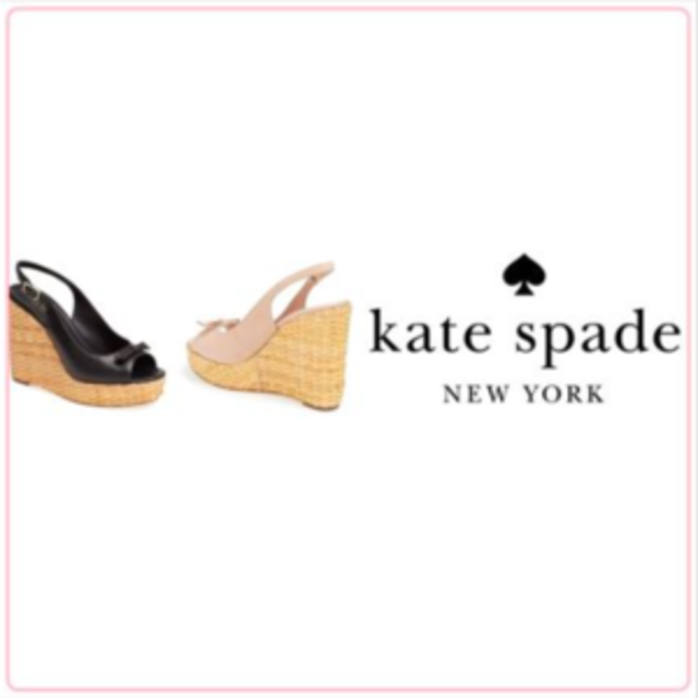 kate spade new york(ケイトスペードニューヨーク)の【新品ネイビー】chayさん着用♡Kate spade♠サンダル レディースの靴/シューズ(サンダル)の商品写真