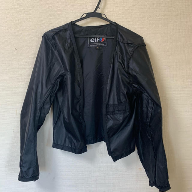 美品】elf エルフ ライダース ジャケット バイクウェア 美品】elf エルフ ライダース ジャケット バイクウェア