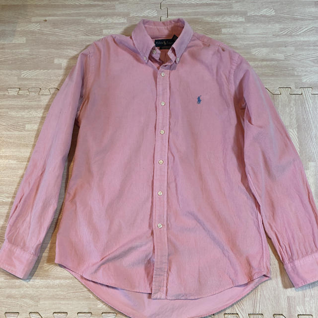 Ralph Lauren(ラルフローレン)のラルフローレン コーデュロイシャツ ピンク　サイズM メンズのトップス(シャツ)の商品写真
