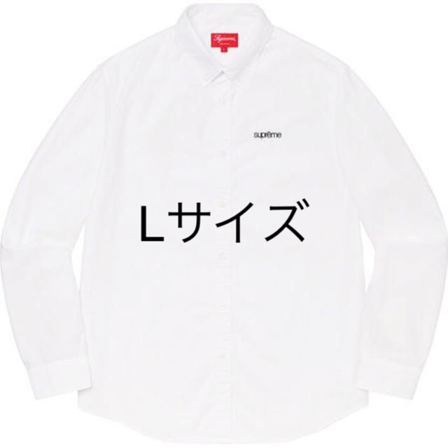 Supreme Oxford Shirt L White