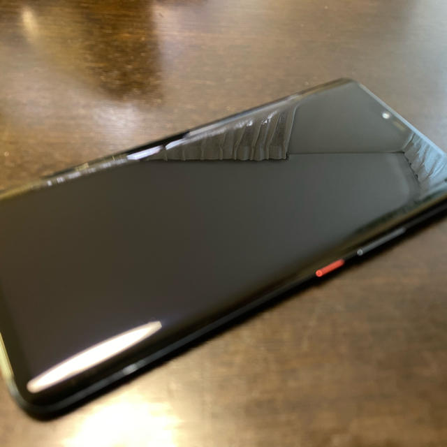 ANDROID(アンドロイド)の美品　HUAWEI Mate 20 Pro ミッドナイトブルー 国内SIMフリー スマホ/家電/カメラのスマートフォン/携帯電話(スマートフォン本体)の商品写真