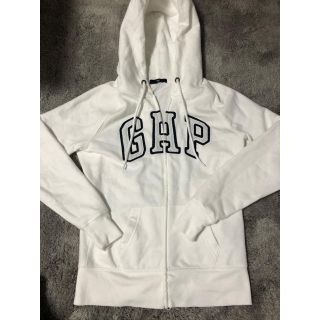 ギャップ(GAP)のGAP パーカー♡ホワイト♡xsサイズ(パーカー)