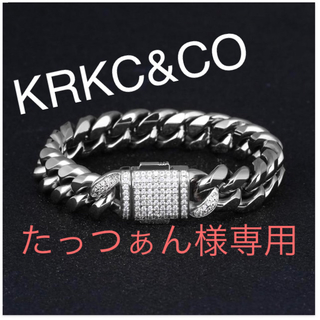 KRKC&CO キューバンブレスレット(ブレスレット)