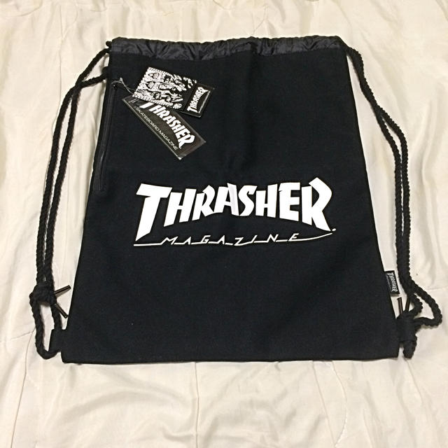 THRASHER(スラッシャー)のTHRASHER ナップザック 未使用 タグ付き メンズのバッグ(バッグパック/リュック)の商品写真