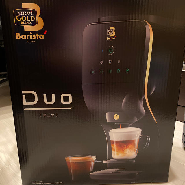 ［新品未使用] ネスカフェゴールドブレンド バリスタ Duo (デュオ)おまけ有