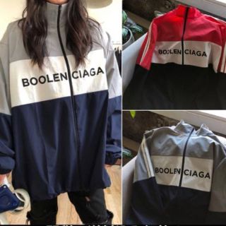 バレンシアガ(Balenciaga)のBoolenciaga Oversized Tracksuit(ナイロンジャケット)