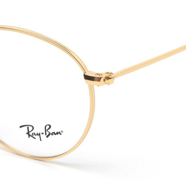 Ray-Ban(レイバン)の【ザキヲさん専用】レイバン RX3447V 2730(マットゴールド) メンズのファッション小物(サングラス/メガネ)の商品写真