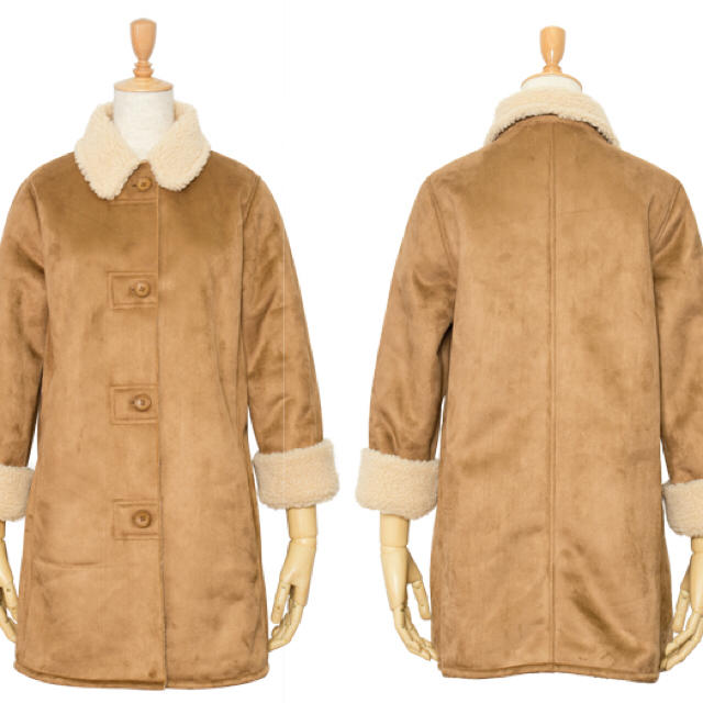 Crisp(クリスプ)のしばさきコラボ ムートンコート レディースのジャケット/アウター(その他)の商品写真