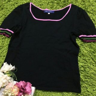 エムズグレイシー(M'S GRACY)のエムズグレイシー❤︎レディニットトップス(カットソー(半袖/袖なし))